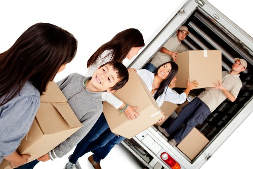 Man and van vehicle ready for an Earls Court local move