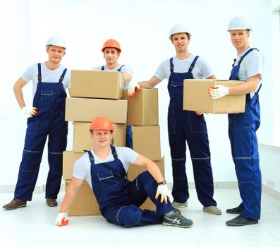 Worker assessing moving hazards and access before a move