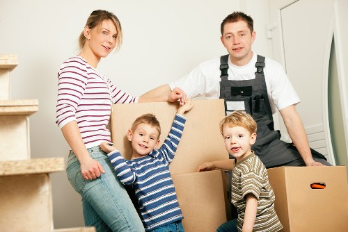 Packing and furniture handling during an Earls Court home move