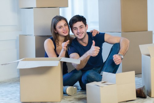 Accepted payment methods for a secure removal booking