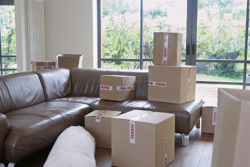 Moving supplies including wardrobe boxes and protective packaging for furniture
